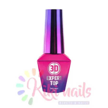 Finish con dispersione 3D EXPERT Mollylac Allepaznokcie 10 ml, unghie Allepaznokcie, BASI & TOP unghie.