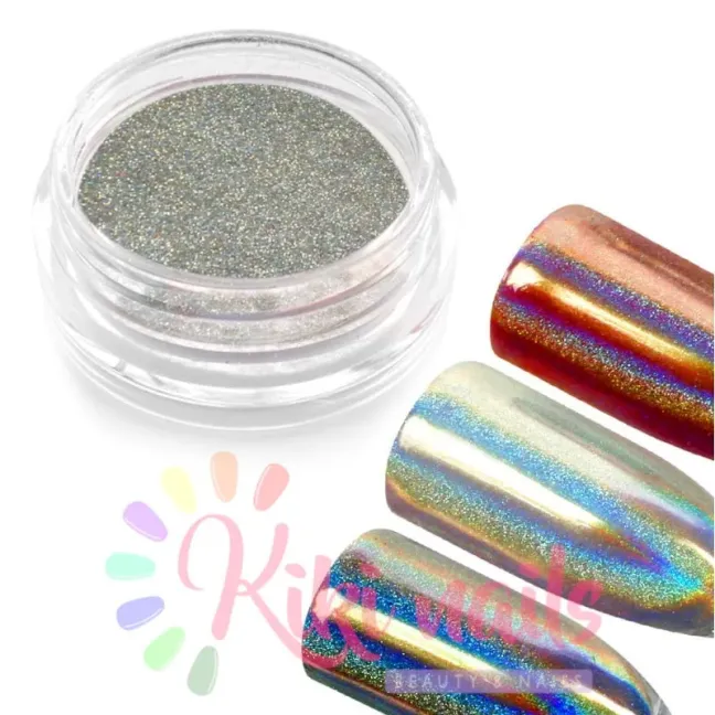 Polvere arcobaleno unicorno Multiholographix 15 micron alta qualità 1 gr, unghie Allepaznokcie, GLITTER - POLVERI - PIGMENTI ung