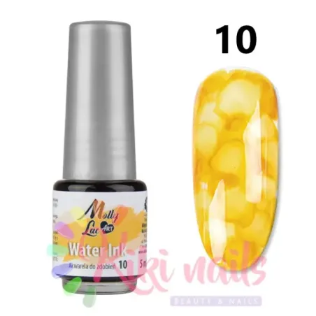 Acquarello Mollylac WATER INK Allepaznokcie 5 ml, unghie Allepaznokcie, OUTLET unghie.