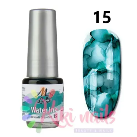 Acquarello Mollylac WATER INK Allepaznokcie 5 ml, unghie Allepaznokcie, OUTLET unghie.