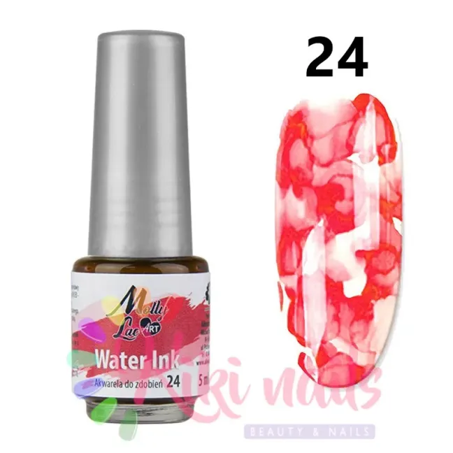 Acquarello Mollylac WATER INK Allepaznokcie 5 ml, unghie Allepaznokcie, OUTLET unghie.