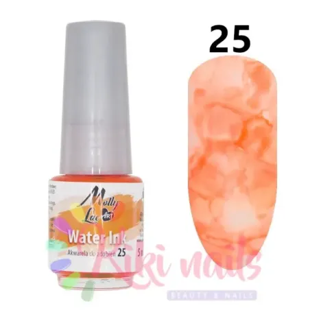 Acquarello Mollylac WATER INK Allepaznokcie 5 ml, unghie Allepaznokcie, OUTLET unghie.