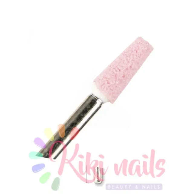 Punta fresa cuticole, forma piramide, in pietra pomice ALLEMED, unghie Allepaznokcie, OUTLET unghie.