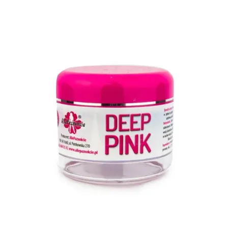 Polvere acrilica costruttore DEEP PINK Allepaznokcie 30 gr, unghie Allepaznokcie, ACRILICO unghie.