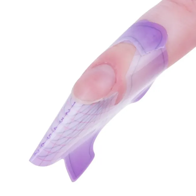 Cartine nailform PERFECT SALON FLEXIBLE Allepaznokcie 100 pz, unghie Allepaznokcie, NAILFORM CARTINE - TIP unghie.