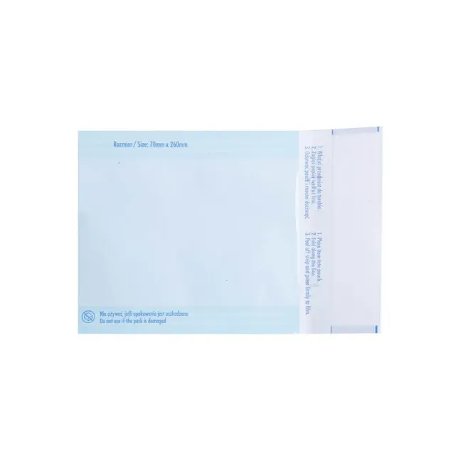 Buste per sterilizzazione autosigillanti 90x230 mm Medal 200 pz, unghie Allepaznokcie, MONOUSO unghie.