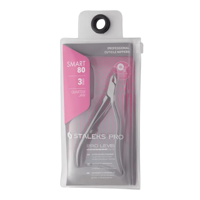 Tronchesine per cuticole professionale SMART NS-80/3 mm Staleks, unghie Staleks, UTENSILI unghie.
