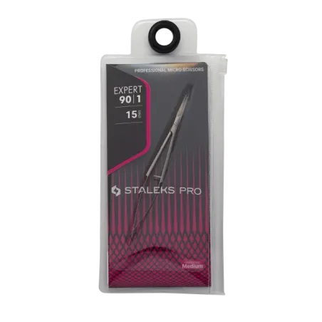 Forbici per cuticole a molla EXPERT SE-90/1 Staleks, unghie Staleks, UTENSILI unghie.