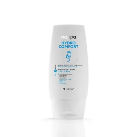 Crema piedi scrub esfoliante Peeling Morning Dew 100 ml Nappa Silcare, unghie Silcare, CURA DEL CORPO unghie.