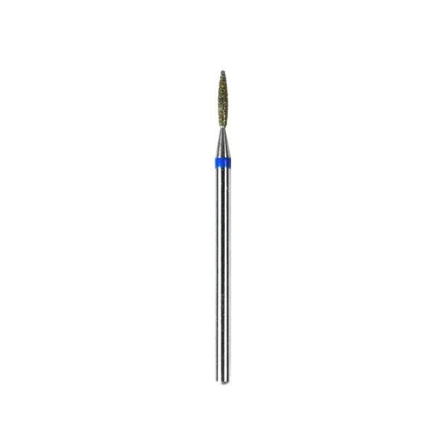Punta fresa cuticole, forma candela medium, in diamante, unghie Allepaznokcie, PUNTE FRESA unghie.