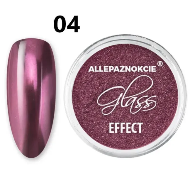 Polvere effetto specchio/mirror monocolore GLASS Mollylac 1gr, unghie Allepaznokcie, GLITTER - POLVERI - PIGMENTI unghie.