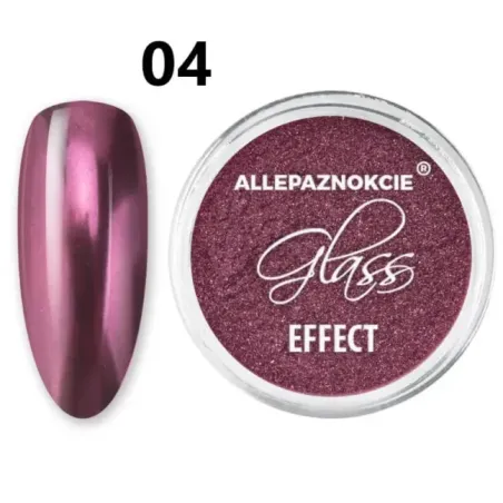 Polvere effetto specchio/mirror monocolore GLASS Mollylac 1gr, unghie Allepaznokcie, GLITTER - POLVERI - PIGMENTI unghie.