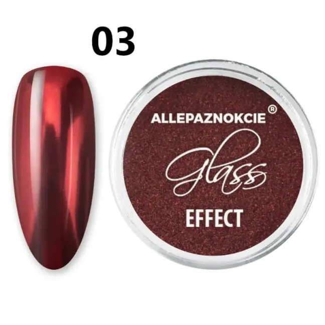 Polvere effetto specchio/mirror monocolore GLASS Mollylac 1gr, unghie Allepaznokcie, GLITTER - POLVERI - PIGMENTI unghie.