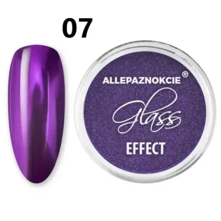 Polvere effetto specchio/mirror monocolore GLASS Mollylac 1gr, unghie Allepaznokcie, GLITTER - POLVERI - PIGMENTI unghie.