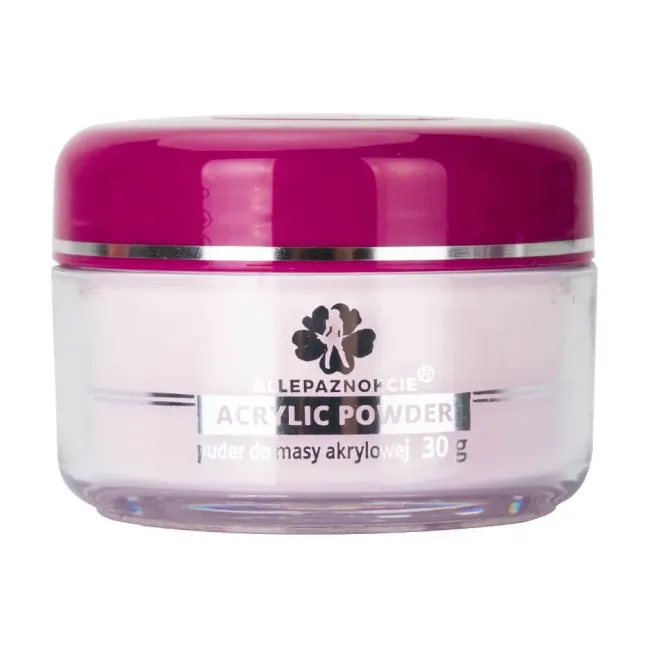 Polvere acrilica costruttore DEEP PINK Allepaznokcie 30 gr, unghie Allepaznokcie, ACRILICO unghie.