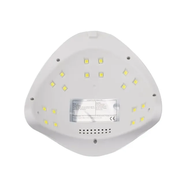 Lampada uvled diodi ALLELUX X3,18 diodi, 54W  con spina + cavo usb, unghie Allepaznokcie, LAMPADE UV/LED unghie.