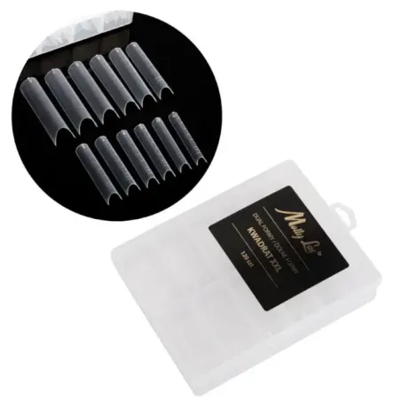 Dual tip KOPER dual system forms acrygel 100 pz, unghie Allepaznokcie, NAILFORM CARTINE - TIP unghie.