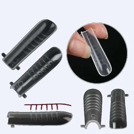 Box tip dualform e stampi silicone french completo, unghie Altro, NAILFORM CARTINE - TIP unghie.