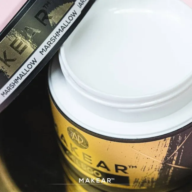 Gel costruttore GEL&GO MARSHMALLOW Makear 50 gr, unghie Makear, GEL COSTRUTTORI unghie.