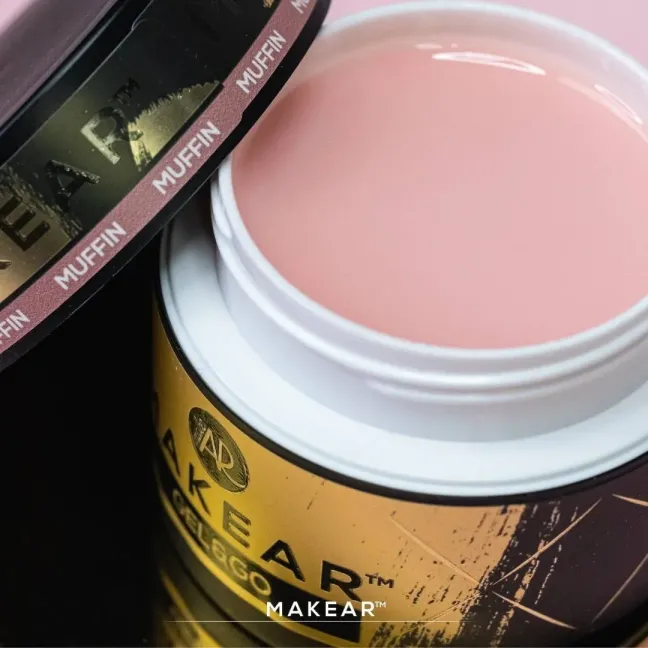 Gel costruttore GEL&GO MUFFIN Makear 50 gr, unghie Makear, GEL COSTRUTTORI unghie.