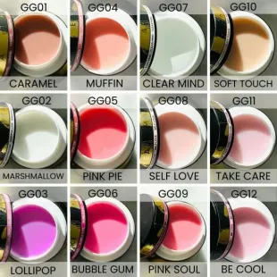 GEL&GO up BE COOL Builder Gel costruttore rosa latte Makear 50 gr 2