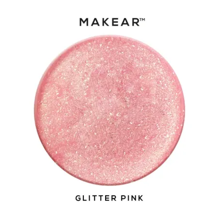 Gel costruttore GEL&GO GLITTER PINK Makear 50 gr, unghie Makear, GEL COSTRUTTORI unghie.