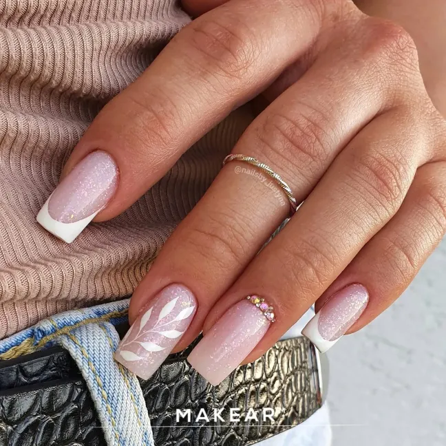 Base ibrida glitter RUBBER SPARKLING ANDROMED Makear 8 ml, unghie Makear, BASI & TOP unghie.