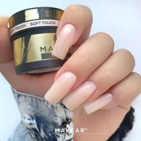 Gel costruttore GEL&GO SOFT TOUCH Makear 50 gr, unghie Makear, GEL COSTRUTTORI unghie.