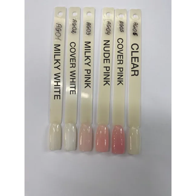 Polygel Acrygel GELACRYL MILKY WHITE Makear 30 gr, unghie Makear, ACRYGEL unghie.