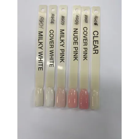 Polygel Acrygel GELACRYL MILKY WHITE Makear 30 gr, unghie Makear, ACRYGEL unghie.