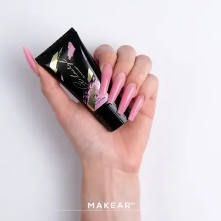 Polygel Acrygel GELACRYL COVER PINK Makear 30 gr, unghie Makear, ACRYGEL unghie.