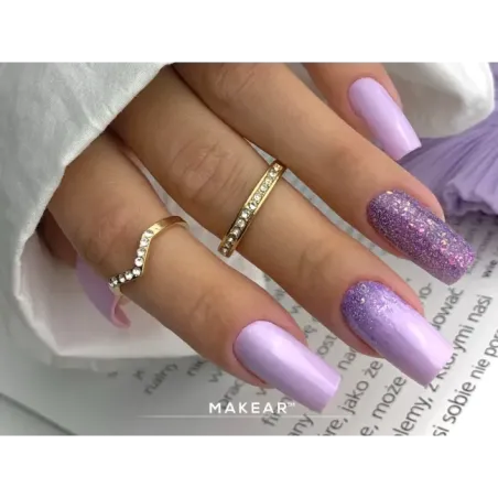 Semipermanente Polish GLITTER DIAMOND S46 Makear 8 gr, unghie Makear, SEMIPERMANENTI unghie.