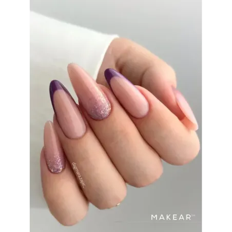 Semipermanente Polish GLITTER DIAMOND S45 Makear 8 gr, unghie Makear, SEMIPERMANENTI unghie.