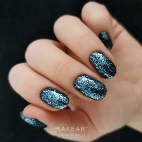 Semipermanente Polish GLITTER DIAMOND S42 Makear 8 gr, unghie Makear, SEMIPERMANENTI unghie.