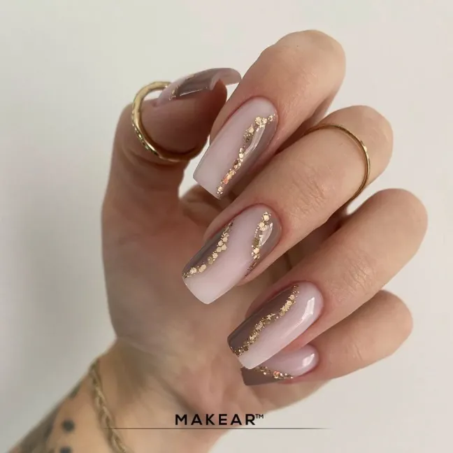 Semipermanente Polish GLITTER DIAMOND S03 Makear 8 gr, unghie Makear, SEMIPERMANENTI unghie.